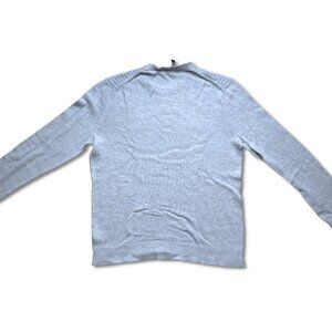 Banana Republic Lightweight Crewneck Sweater Heather Gray Size M